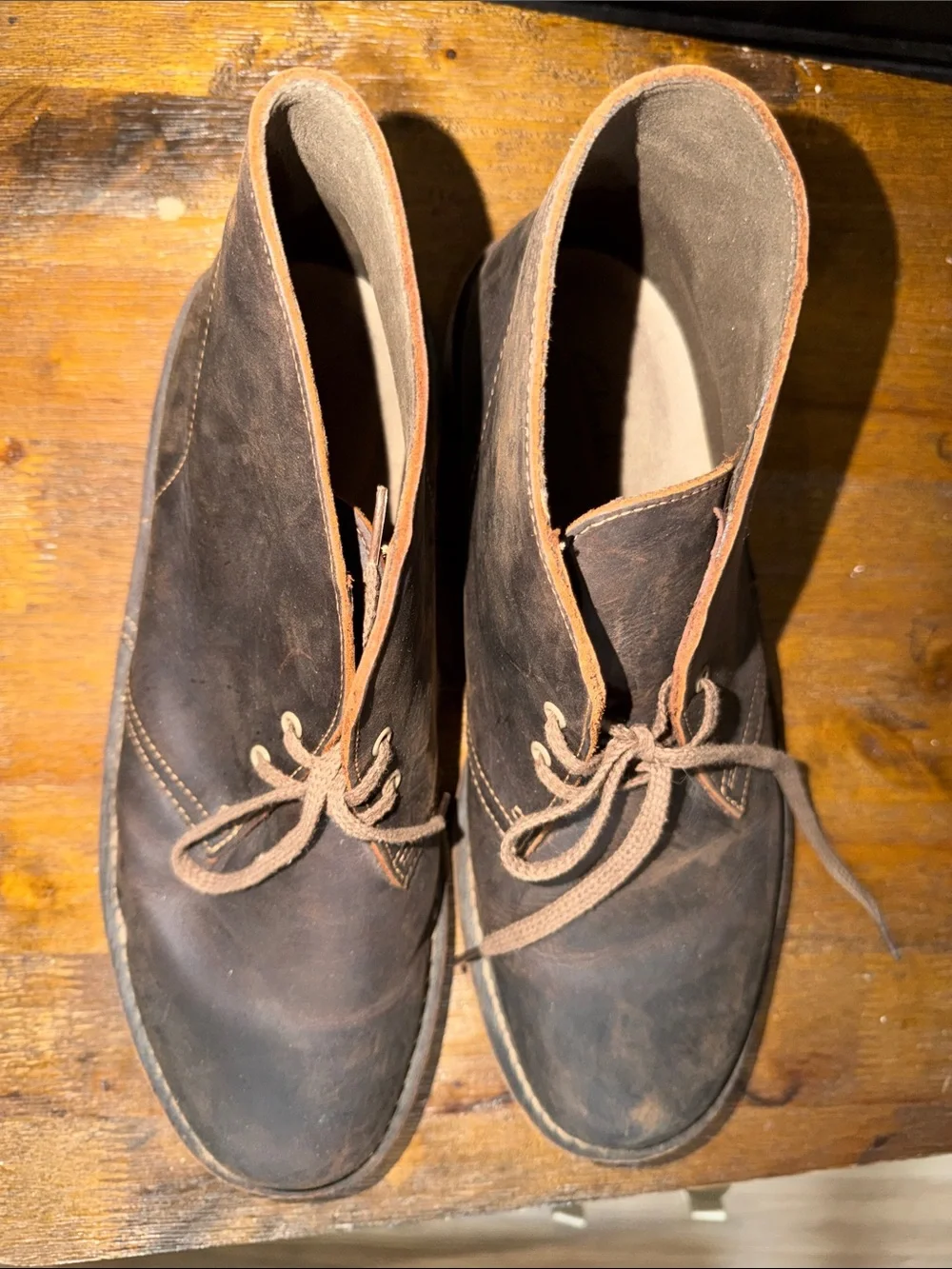 Clarks classic brown
